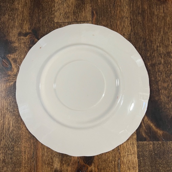 Blue Ridge Pottery ‘Cherry Cobbler’ Saucer VINTAGE Hand Painted - Picture 2 of 3